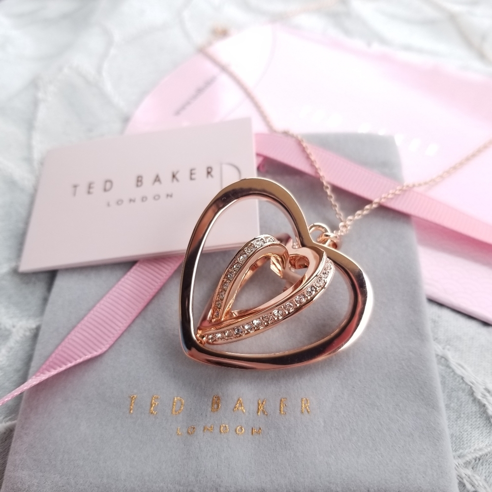🍒NWT🍒 TED BAKER SWAROVSKI CRYSTAL NECKLACE - Picture 9 of 13